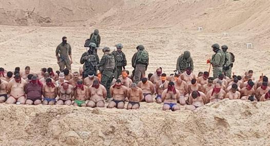 cosa-sappiamo-sulla-foto-dei-prigionieri-senza-vestiti-a-gaza