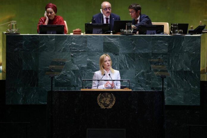 gaza,-meloni-all’onu:-“israele-ha-superato-il-limite”