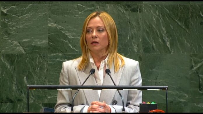 meloni:-israele-ha-infranto-norme-umanitarie,-si-italia-alcune-sanzioni